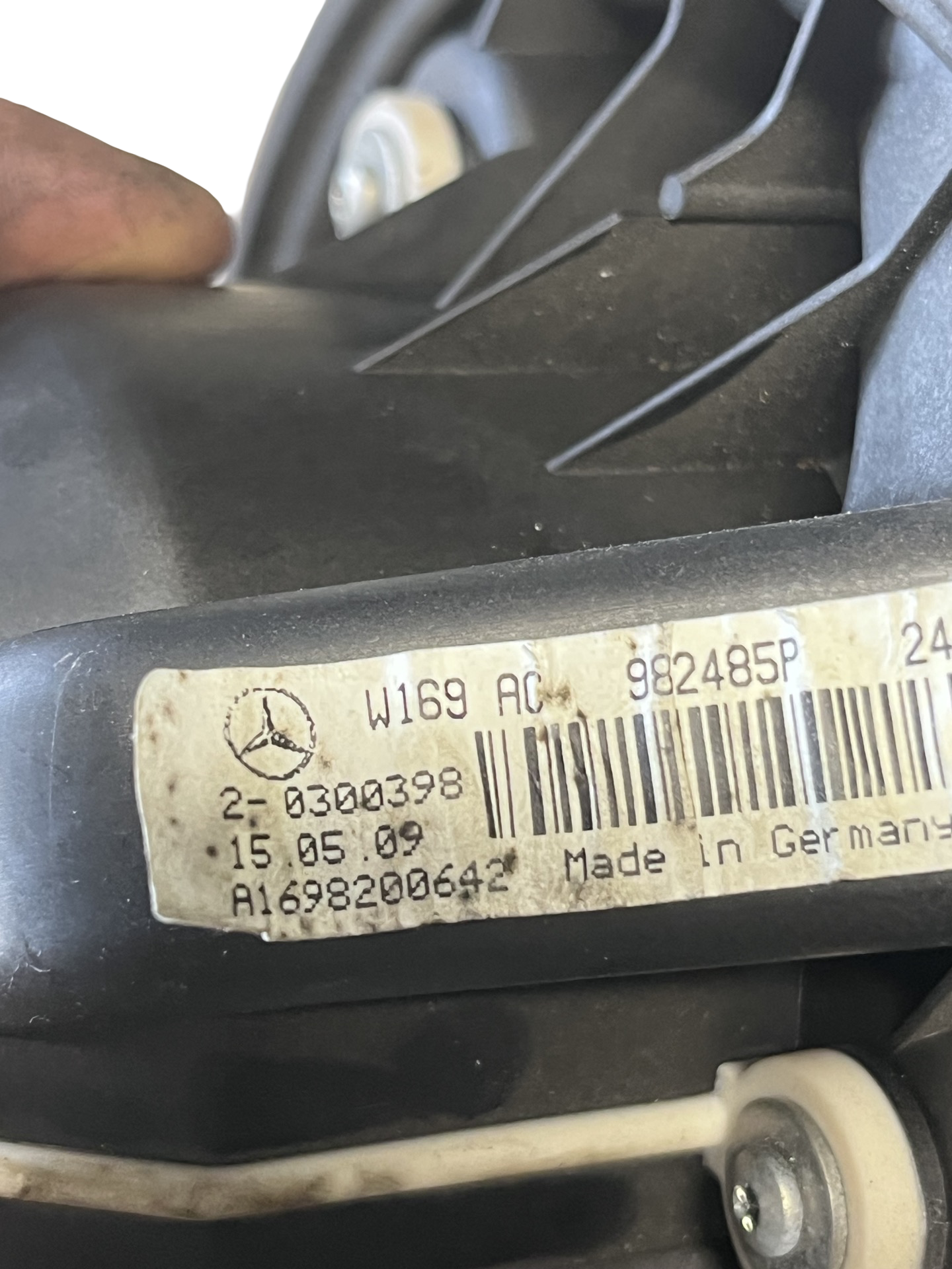Aeroterma Mercedes A-class W169 2004–2012 - cod: A1698200642 FARA REZISTENTA ! – foto 3