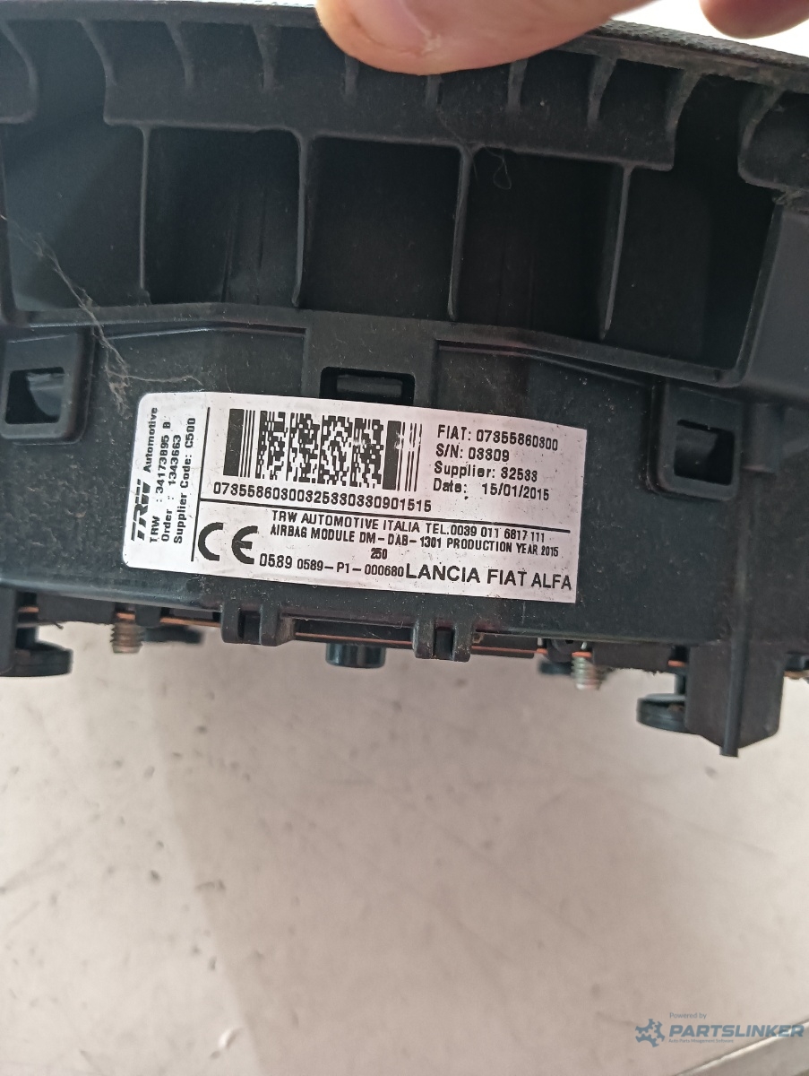 Airbag CITROËN JUMPER Box [ 2006 - > ] OEM 07855860800 – foto 3