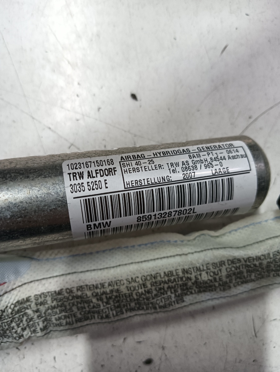 Airbag cortina dreapta BMW 1 E81 2006 - 2012 – foto 2