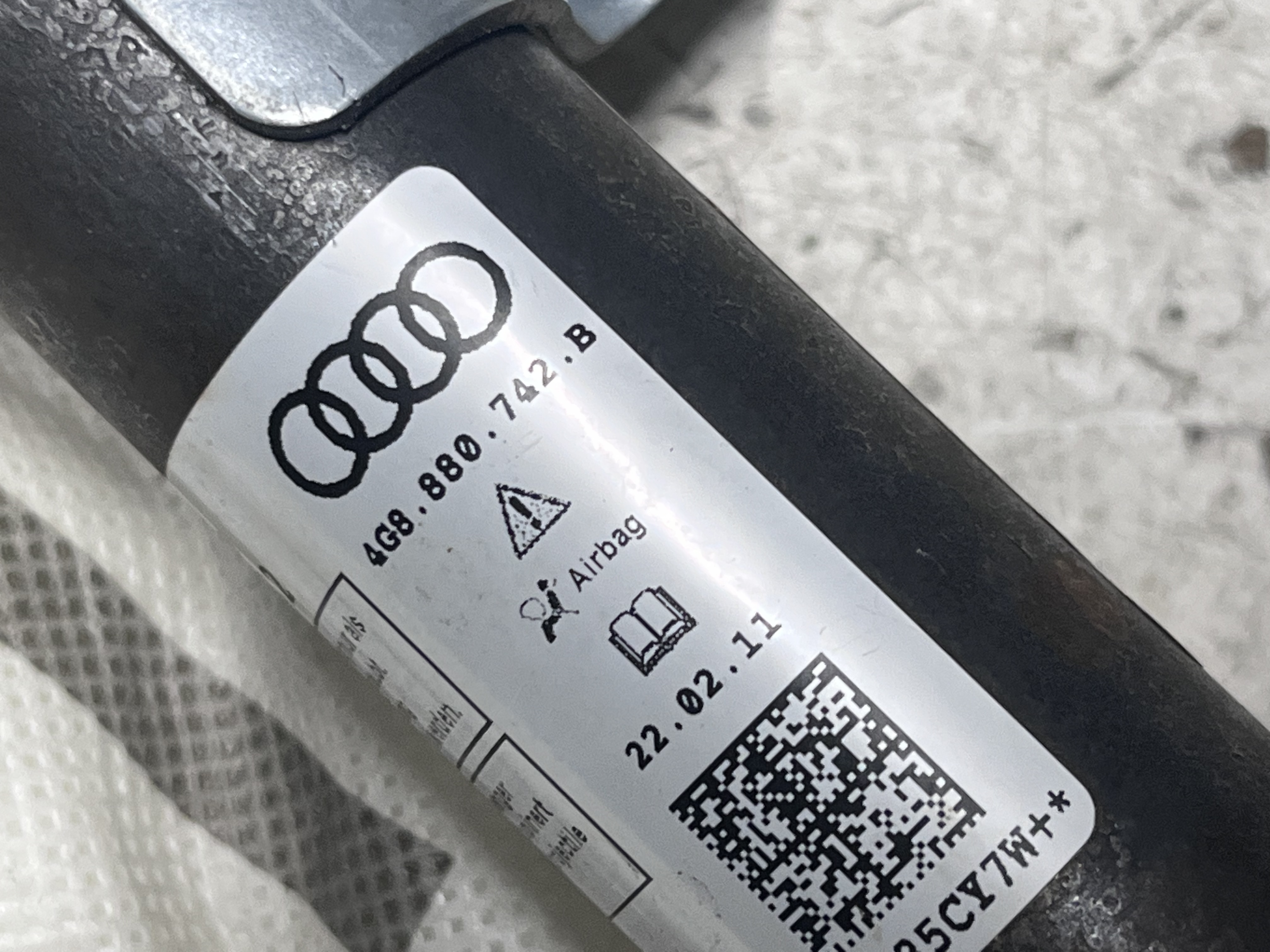 Airbag Cortina dreapta față Audi A7 Sportback 2010–2018 3.0 TFSI V6 quattro S tronic CGWB - cod: 4G8880742B – foto 3