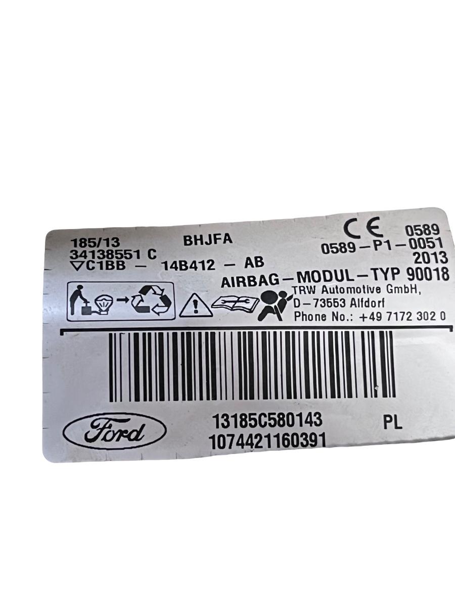 Airbag cortina stanga FORD FIESTA VI 2008 -> C1BB-14B412-AB – foto 3