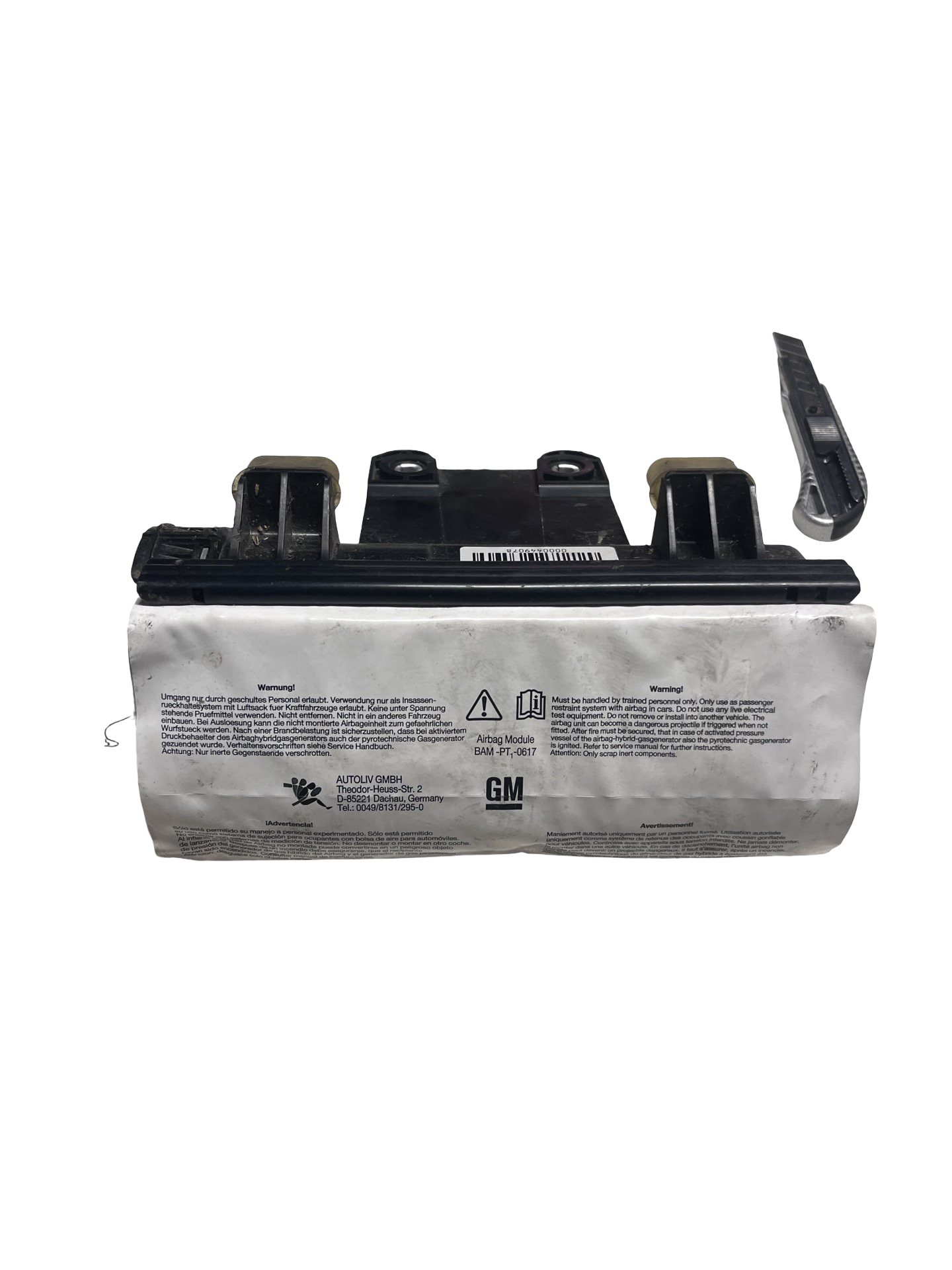 Airbag Pasager Opel Corsa C 2000–2006 - cod: 604267500B – foto 3