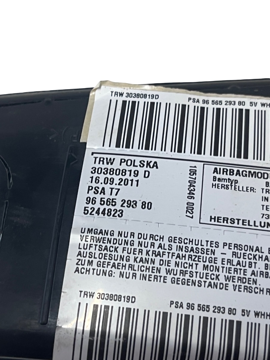 Airbag scaun dreapta fata PEUGEOT 308 SW 4E_, 4H_ 2007 -> 9656529380 – foto 3