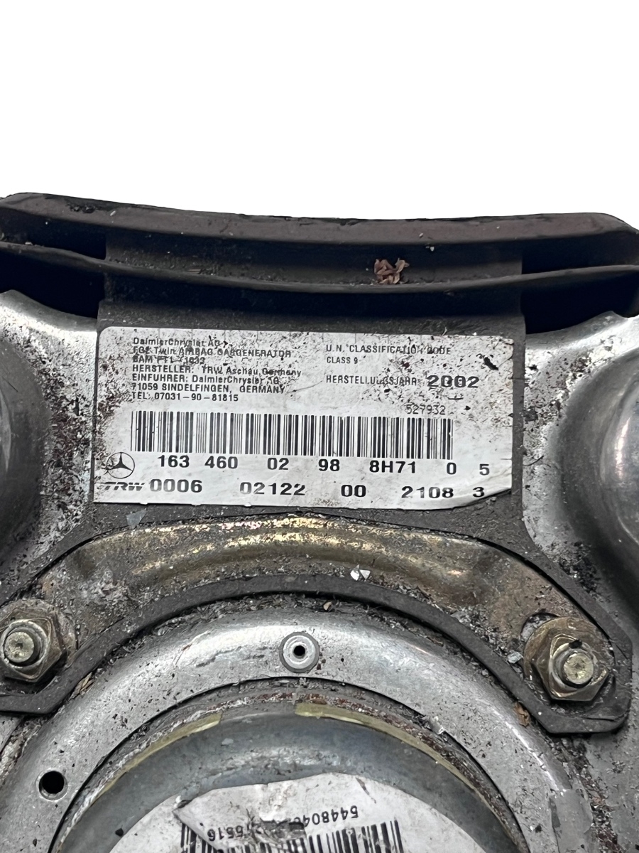 Airbag volan MERCEDES-BENZ M-CLASS W163 1998 - 2005 16346002988H7105 – foto 2