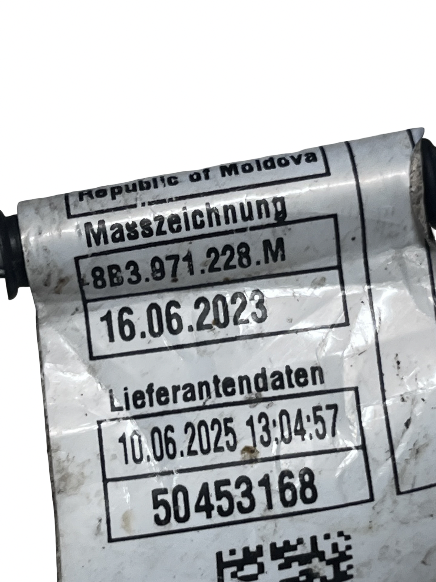 Alte Cablaje Audi A6 C9 Sedan 2.0TFSI DWZ 2025–? - cod: 8B3971228M – foto 4