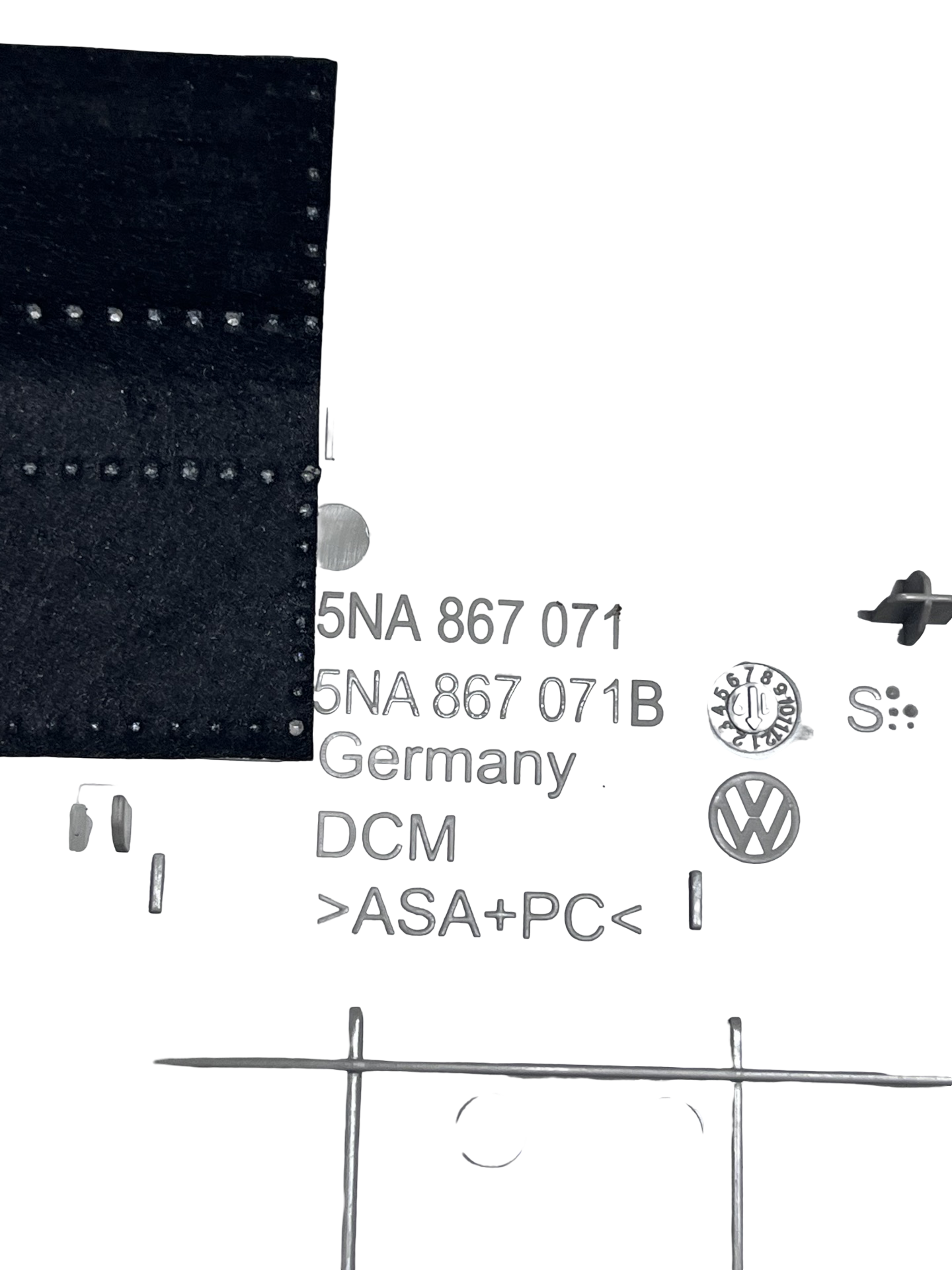 Alte Ornamente Interior Volkswagen Tiguan Allspace 2016–2024 - cod: 5NA867071 – foto 3