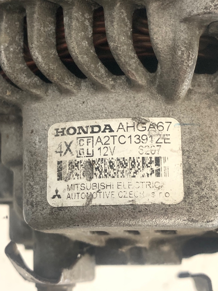Alternator 12V 1.8B HONDA CIVIC VIII Hatchback FN, FK 2005 - >  OEM A2TC1391ZE – foto 4