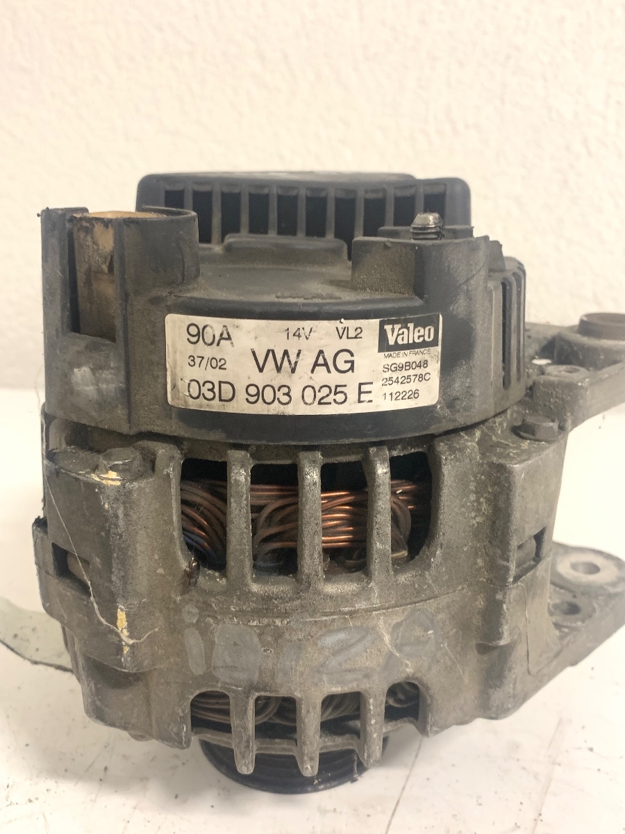 Alternator 14V 90A 1.2B Seat Ibiza, Polo 9N , Skoda Fabia 1 03D903025E – foto 2