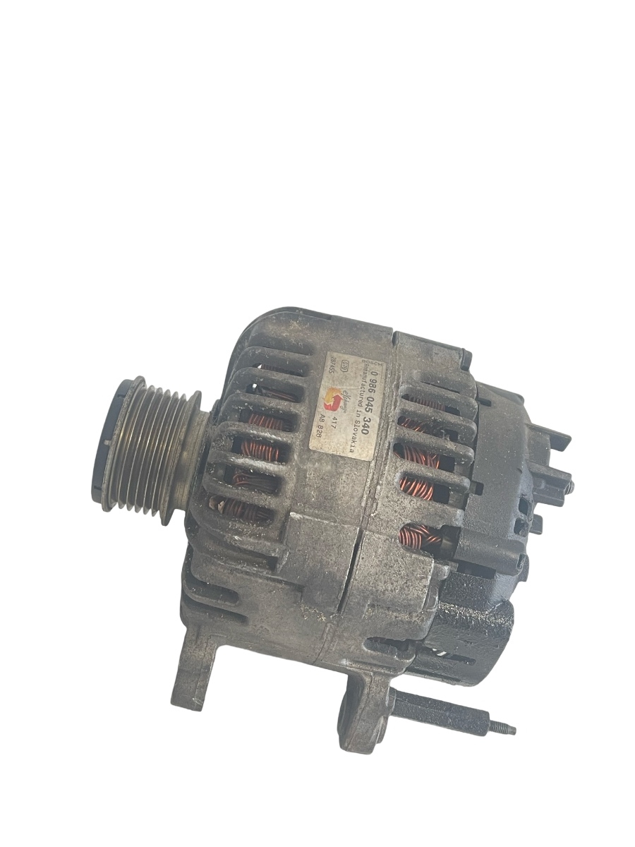 Alternator AUDI A3 II 8P1 2003 - 2013 2.0 FSI AXW, BLR, BLX, BLY, BMB, BVY, BVZ, VOLKSWAGEN GOLF V 1K1 2003 - 2009 2.0 FSI AXW, BLR, BLX, BLY, BVX, BVY, BVZ 0986045340 – foto 2
