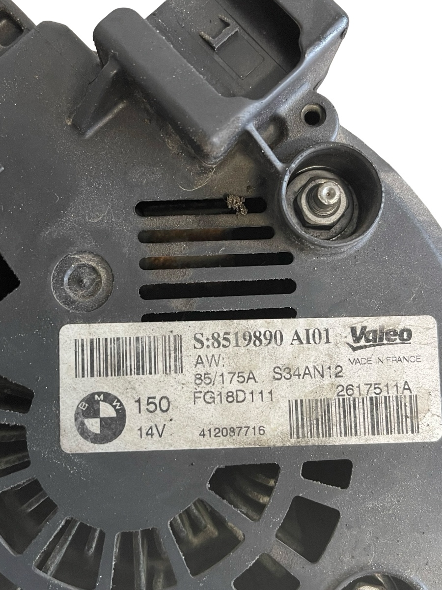 Alternator BMW 1 II F20 2010 -> 2.0 116 d N47 D20 C 8519890 – foto 2