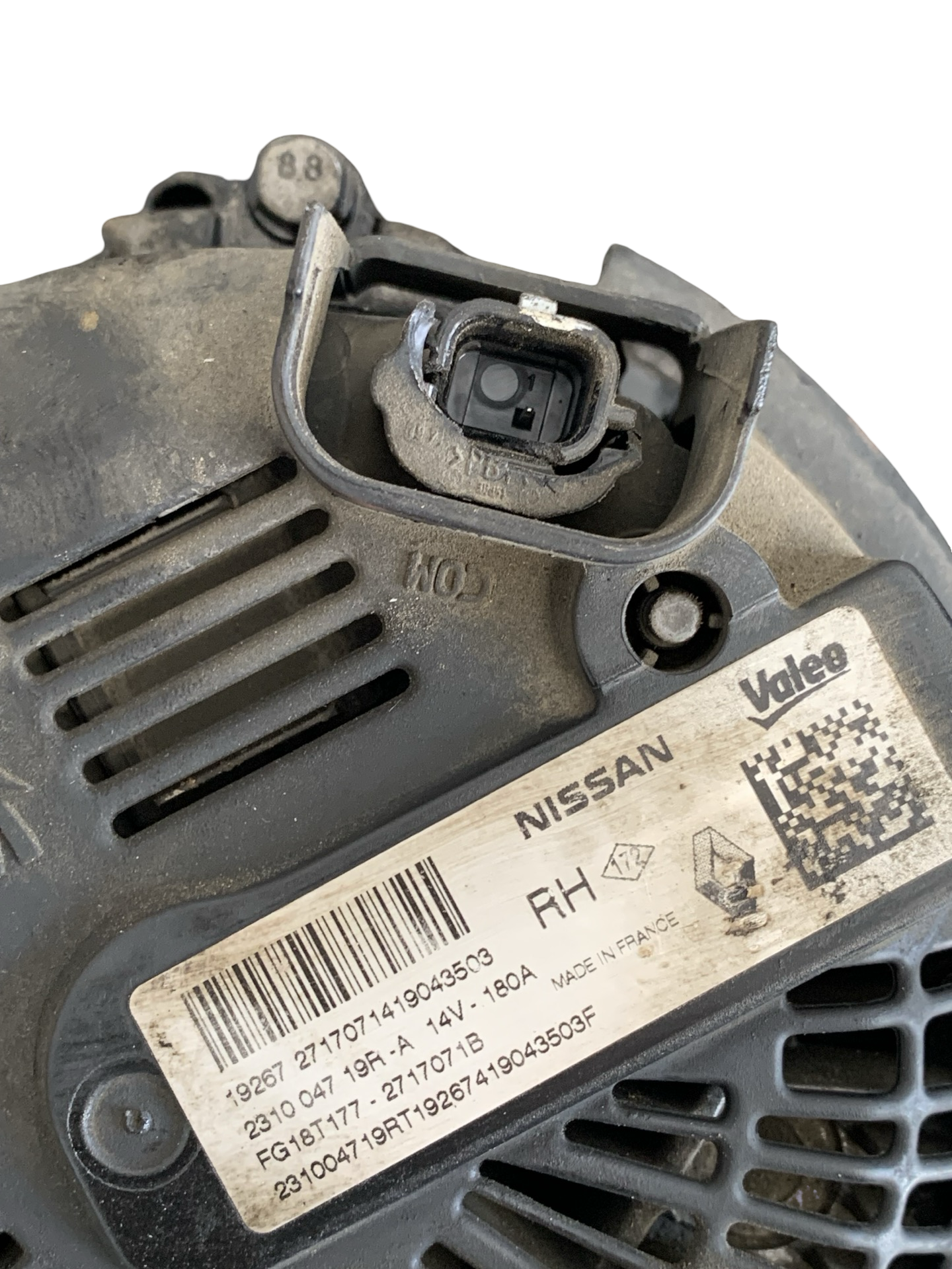 Alternator Dacia Dokker 2022 1.5 dCi K9K-U8 EURO6 - cod: 231004719R – foto 2
