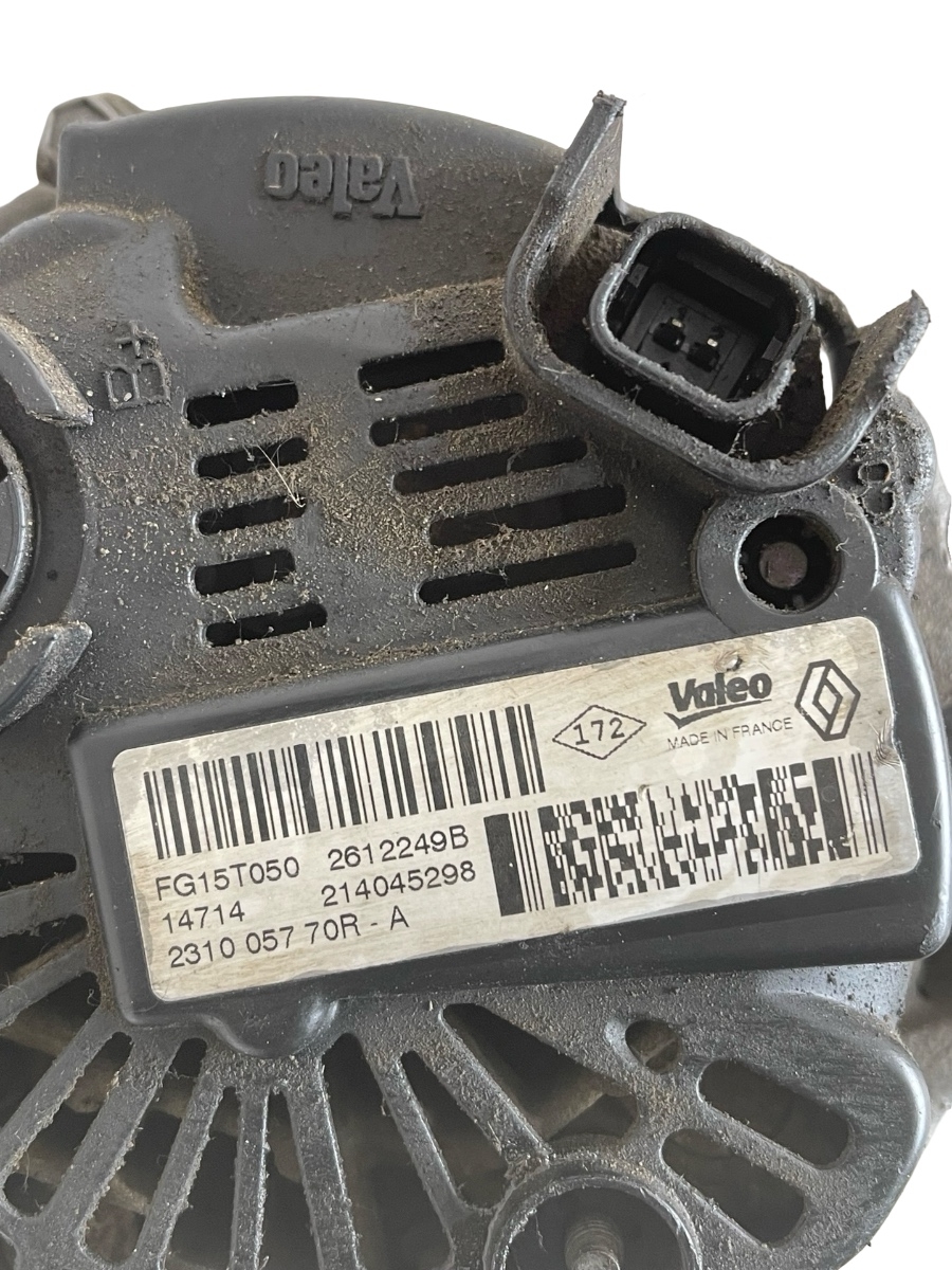 Alternator DACIA DUSTER 2010 - > 1.5 dCi K9K 658, K9K 856 231005770R – foto 2