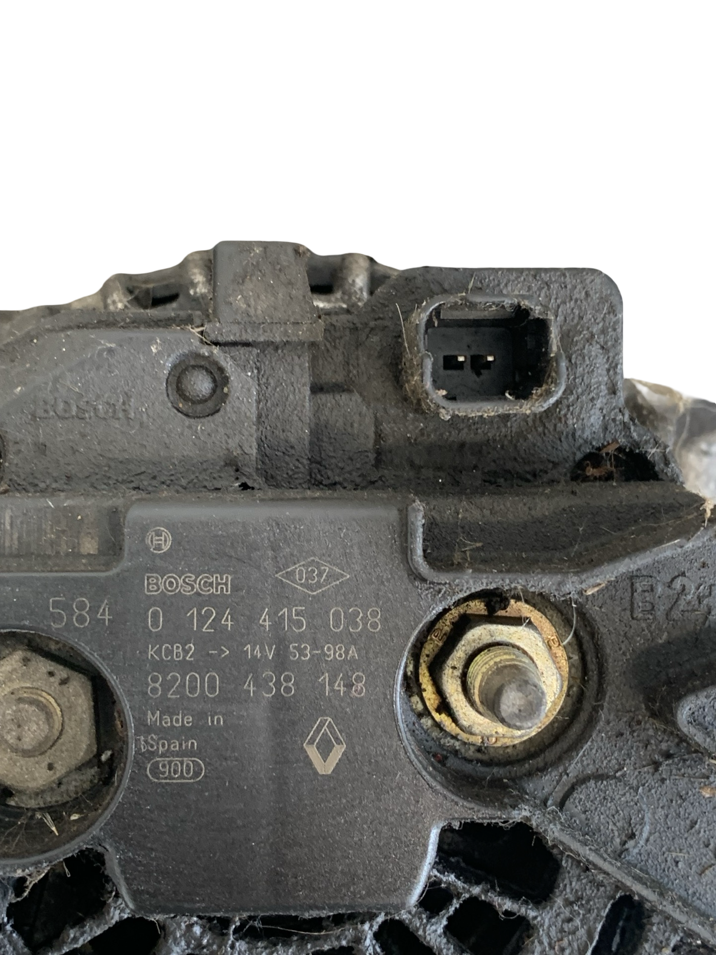 Alternator Dacia Logan 1 2004–2012 - cod: 0124415038 1.4i – foto 2