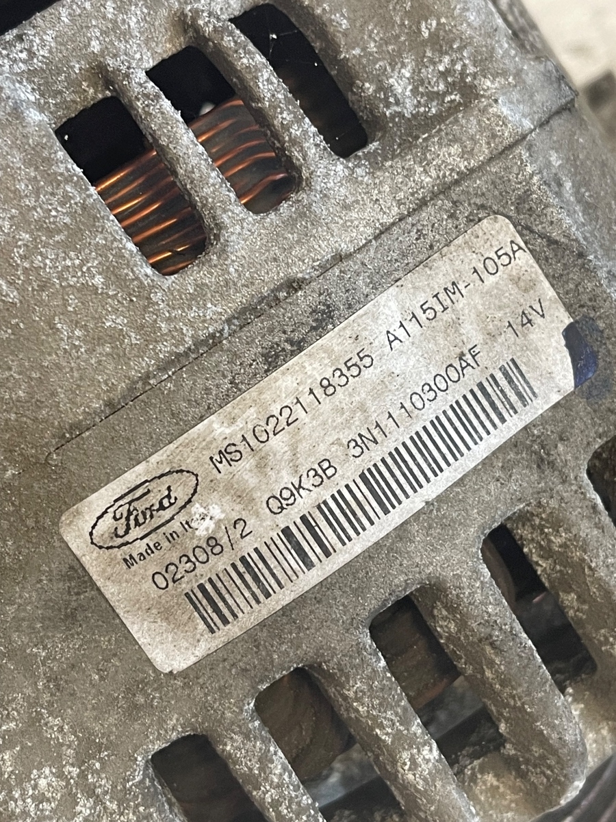Alternator FORD FOCUS II DA_, HCP, DP 2004 - 2013 1.6 HWDA, HWDB, SHDA, SHDB, SHDC MS1022118355 – foto 3