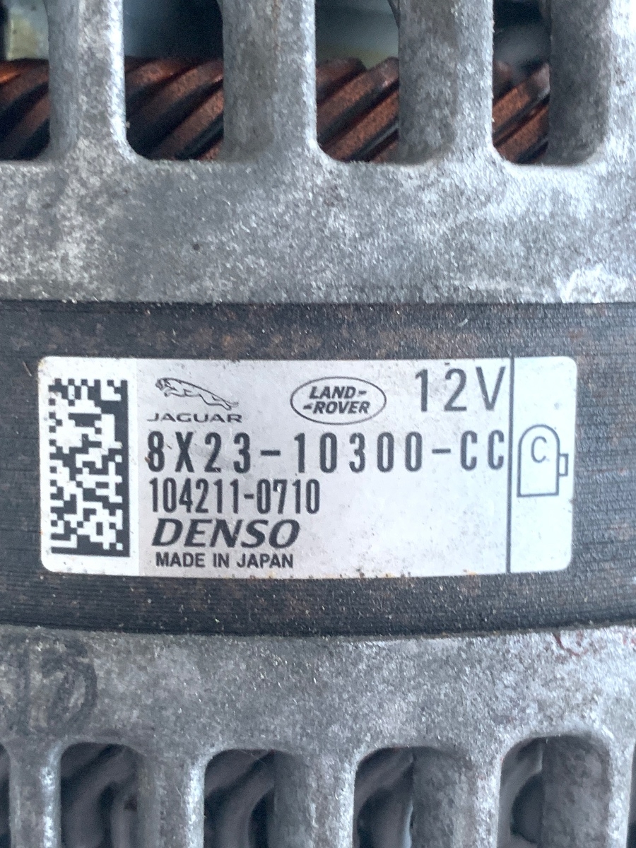 Alternator Jaguar XF 3.0  104211-0710 / 8X23-10300-CC – foto 2
