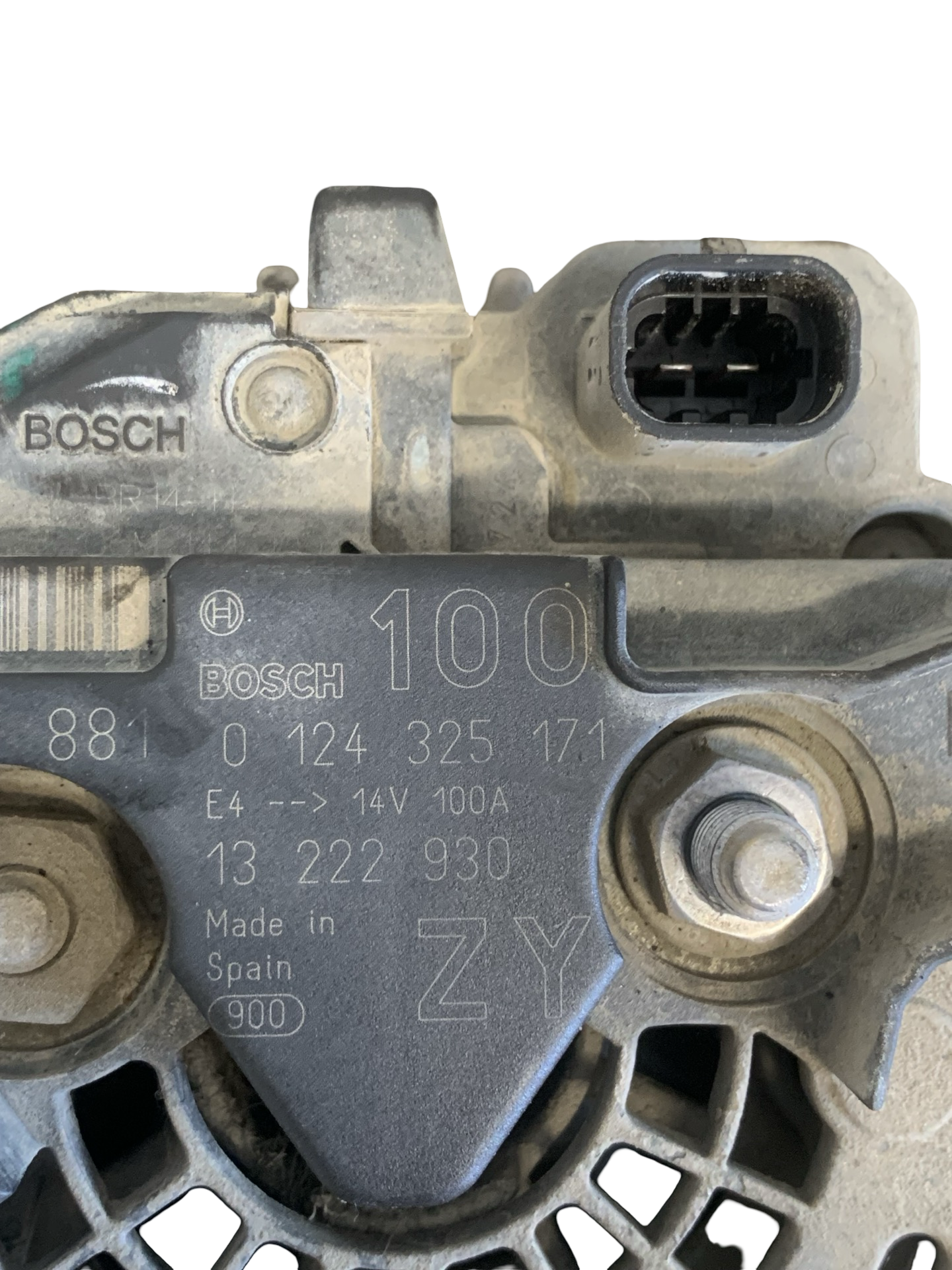 Alternator Opel Astra G 1.4i 16V Z14XEP 1998–2009 - cod: 0124325171 – foto 2