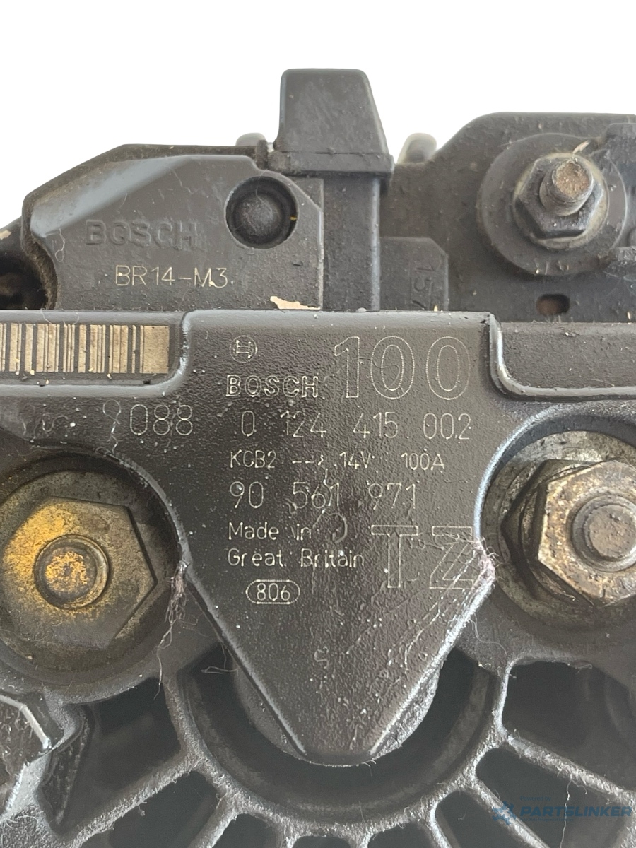 Alternator OPEL ASTRA G Hatchback F48_, F08_, T98 1998 - 2009 1.6 16V X 16 XEL, Z 16 XE, C 16 SEL 0124415002 – foto 2