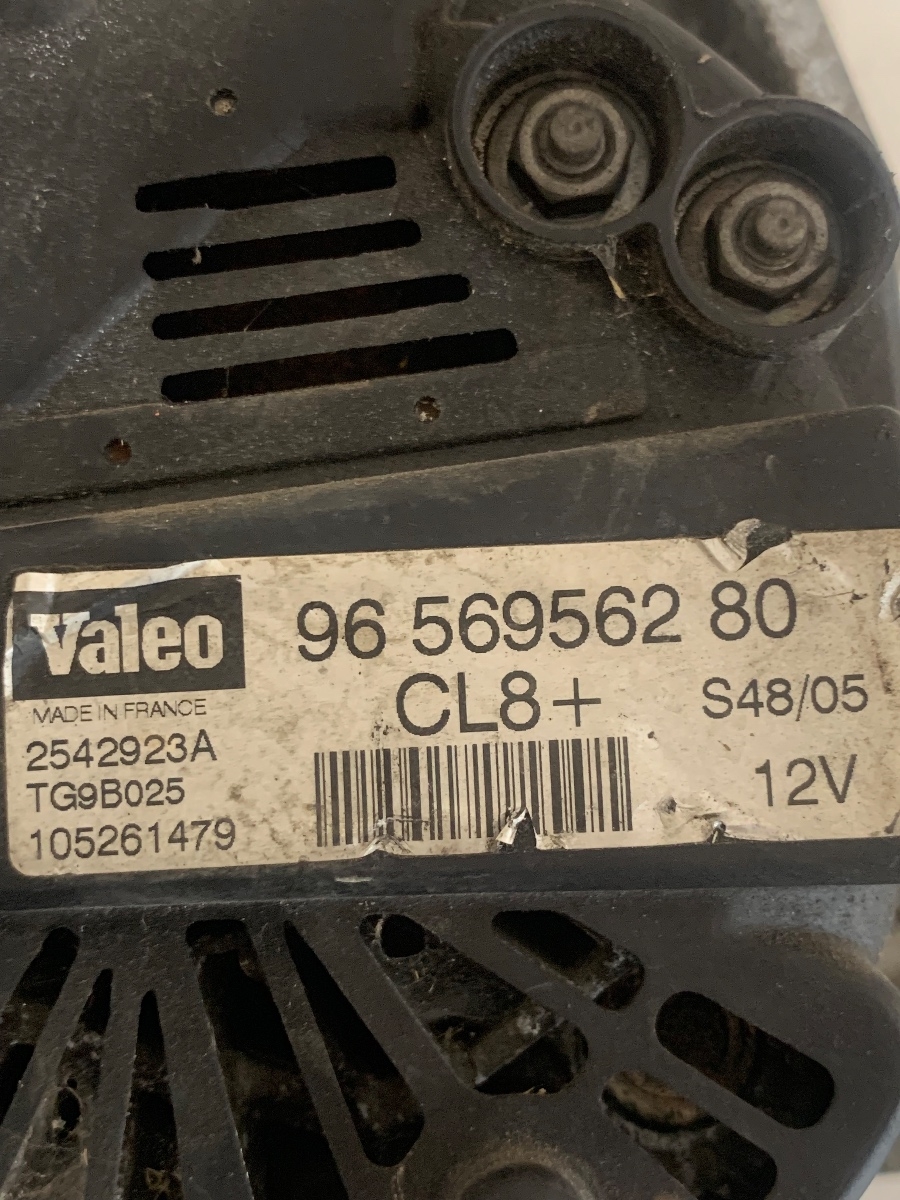 Alternator PEUGEOT 1007 KM_ 2005 - >, PEUGEOT 307 3A/C 2000 - >, CITROËN C4 I LC_ 2004 - 2013 16V NFU (TU5JP4) 1.4BENZINA OEM 9656956280 – foto 5