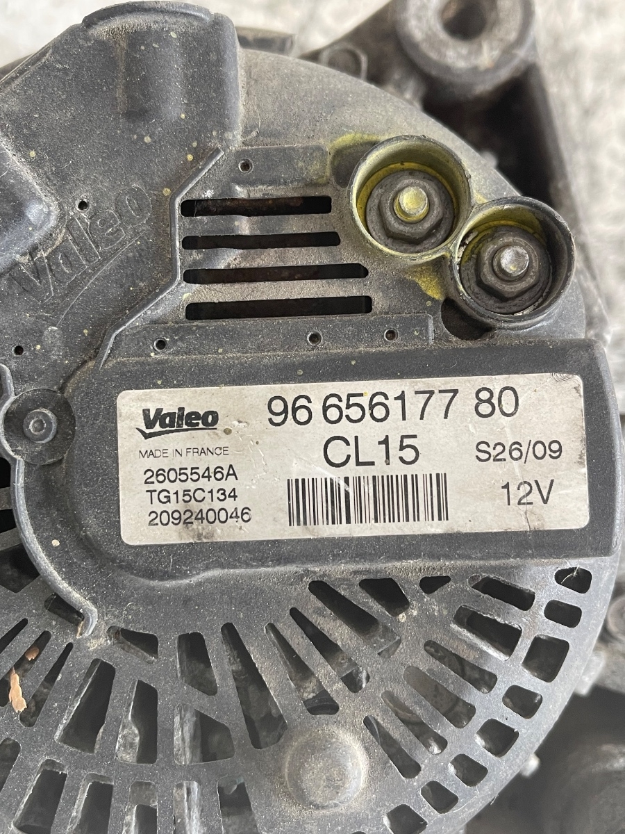 Alternator PEUGEOT 308 SW 4E_, 4H_ 2007 - > 1.6HDI E4 9665617780 – foto 2