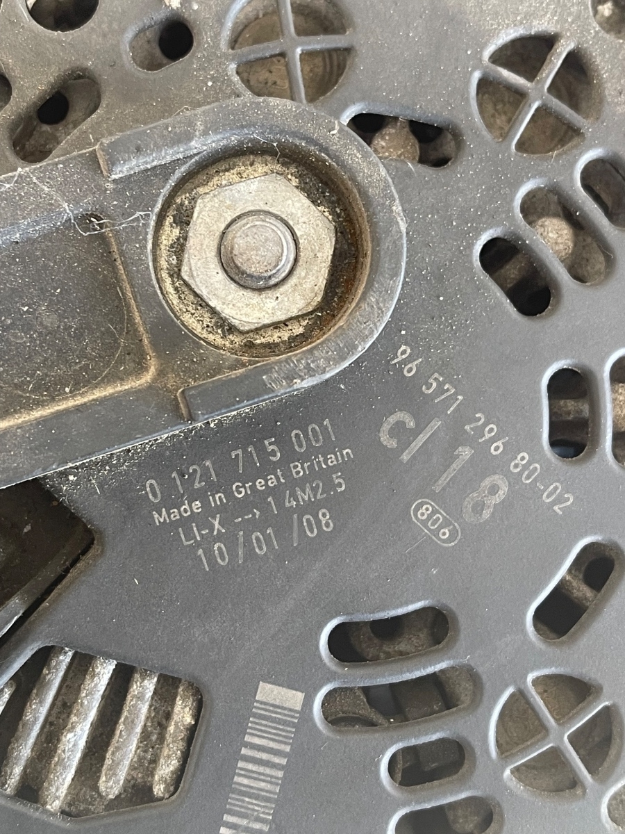 Alternator PEUGEOT 407 Coupe 6C_ 2005 -> 2.7 HDi UHZ (DT17) 0121715001 – foto 4