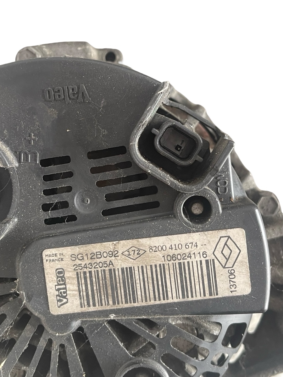 Alternator RENAULT MEGANE II BM0/1_, CM0/1_ 2001 - 2012 1.9DCI 8200410674 – foto 3