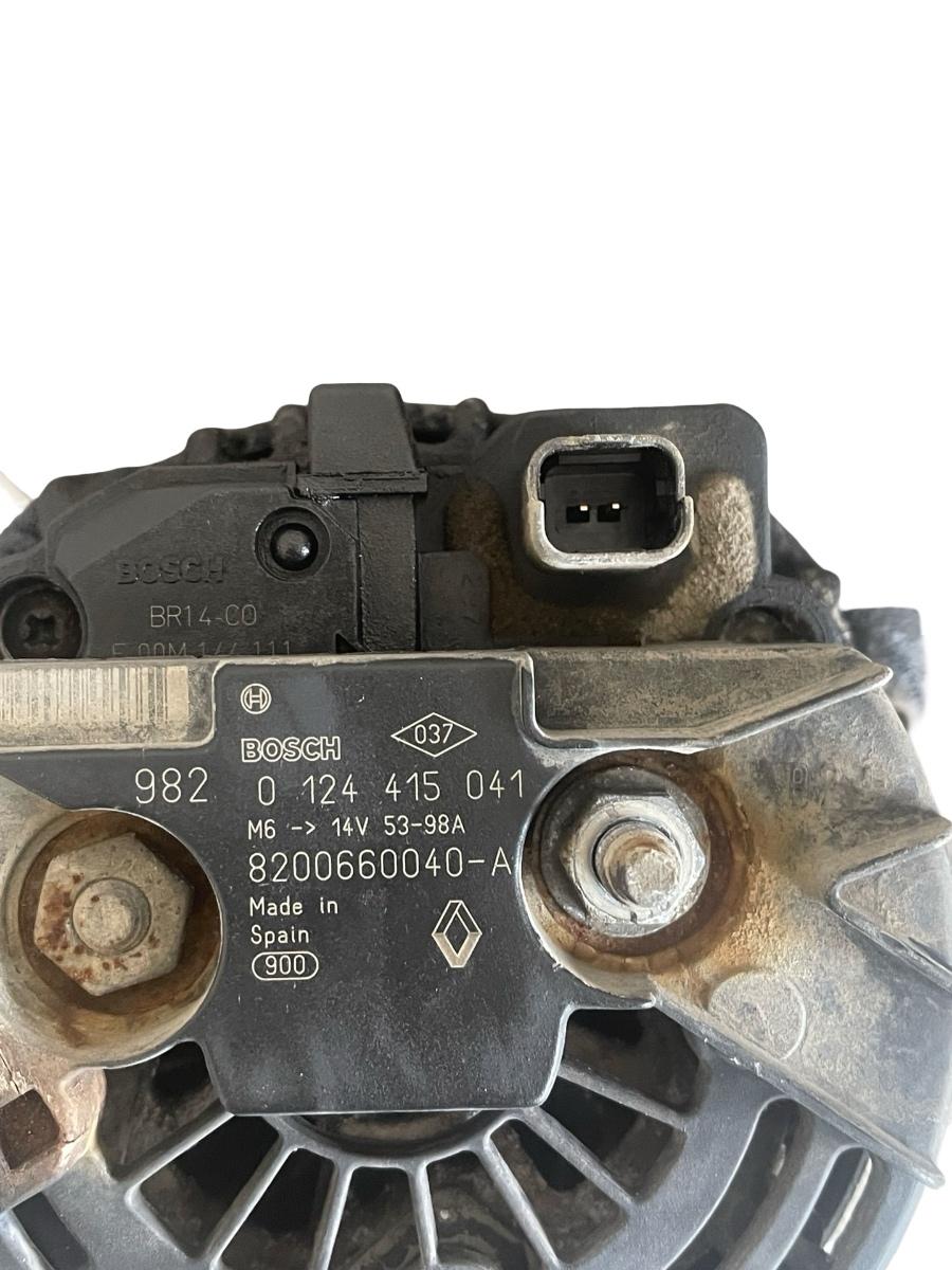 Alternator RENAULT Symbol II [ 2008 - 2013 ] 1.4i 0124415041 – foto 2