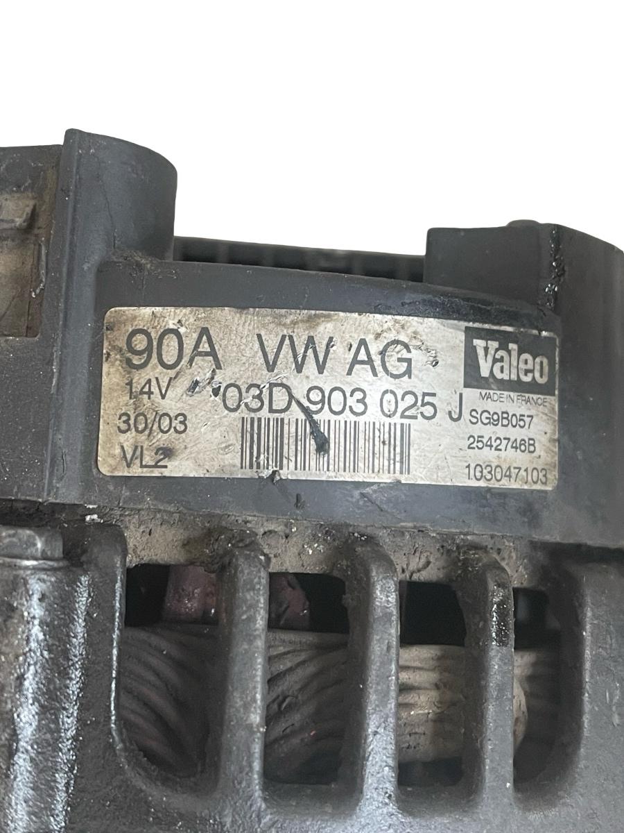 Alternator SKODA FABIA 6Y2 1999 - 2008 1.2 BME 03D903025J – foto 4