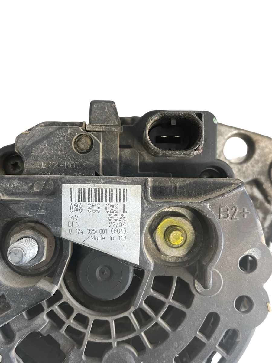 Alternator SKODA FABIA 6Y2 1999 - 2008 1.9 SDI ASY BOSCH 0124325001 038903023L – foto 3