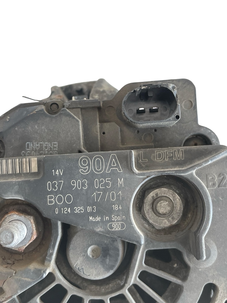 Alternator SKODA FABIA II 542 2006 - 2014 1.4i 037903025M – foto 2
