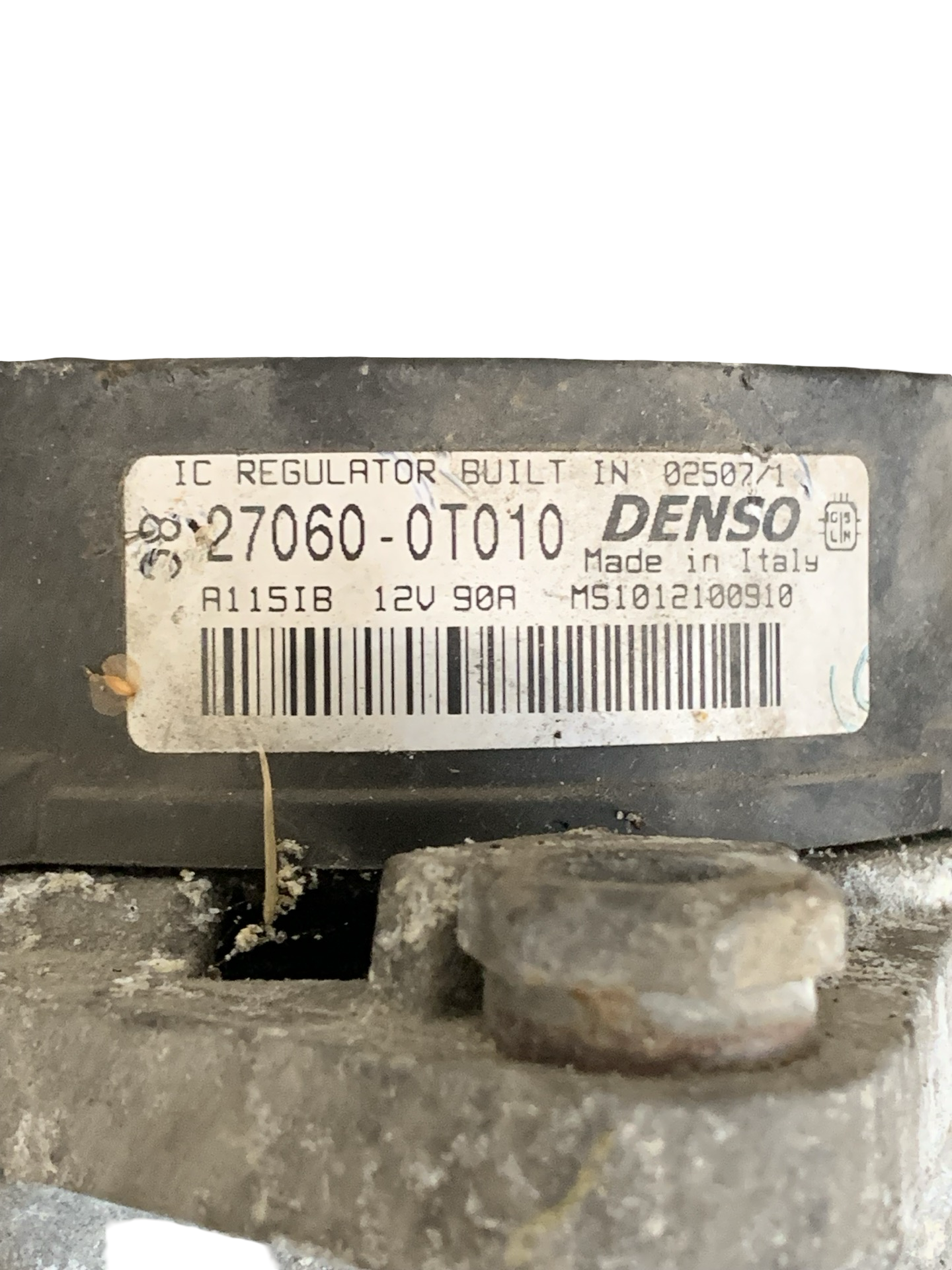 Alternator Toyota Auris 2006–2012 1.6i 16V VVT-i 1ZR-FE 2006–2012 - cod: 27060-0T010 – foto 3
