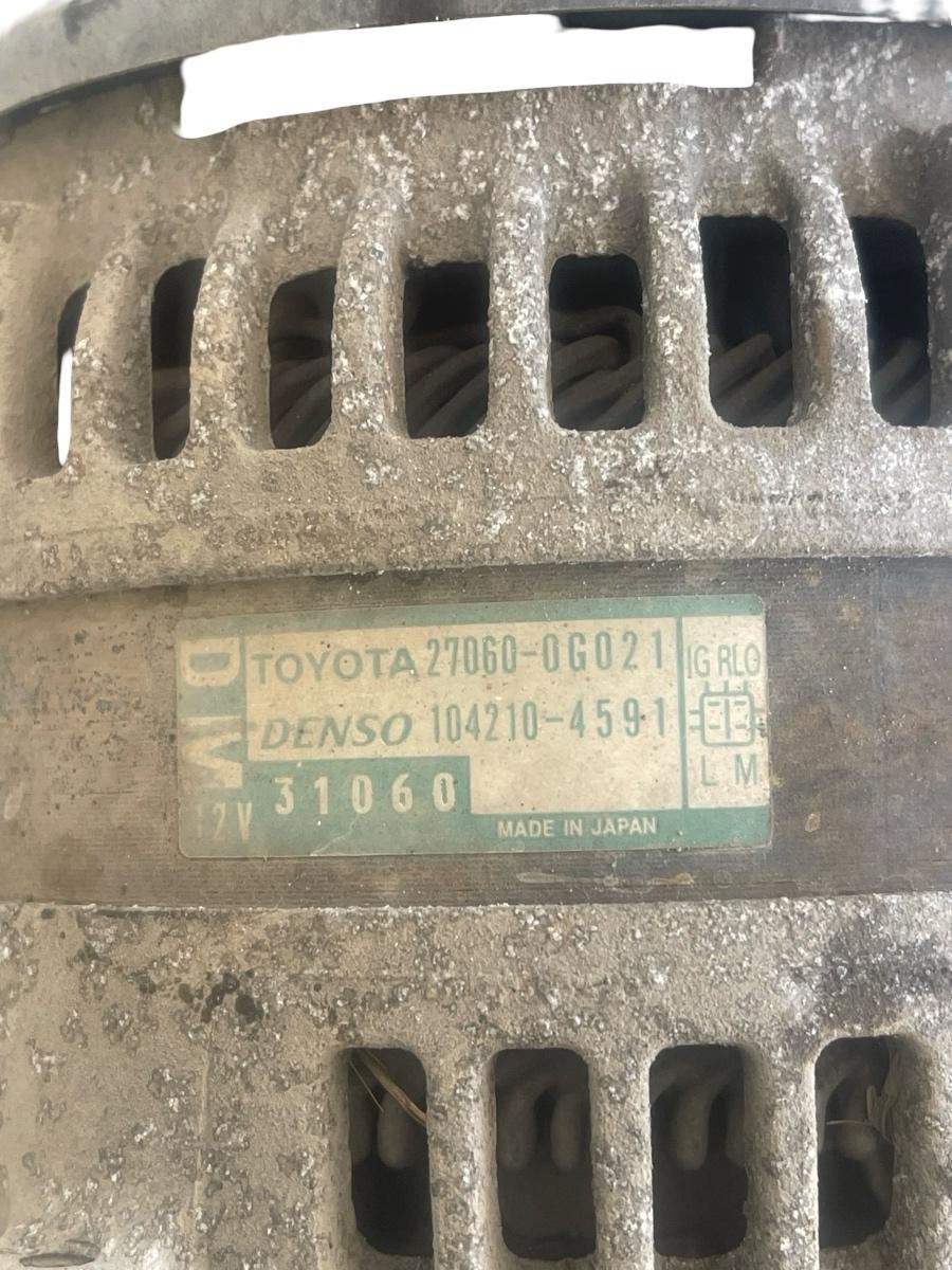 Alternator TOYOTA AVENSIS Saloon _T27_ 2008 -> 2.0 D-4D 1AD-FTV 27060-0G021 – foto 3