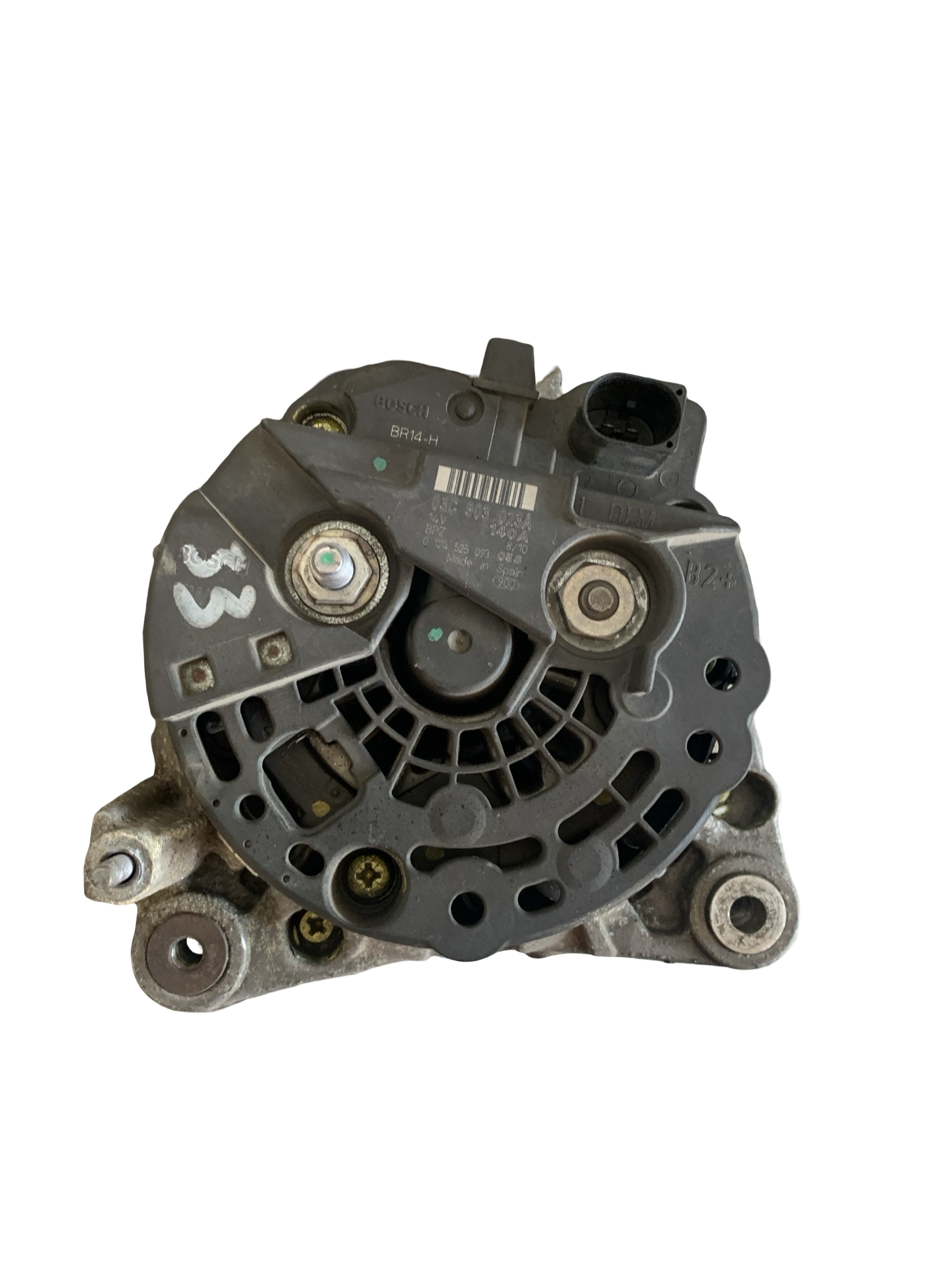 Alternator Volkswagen Golf 6 1.4 CAVD TSI 2008–2016 - cod: 03C903023A