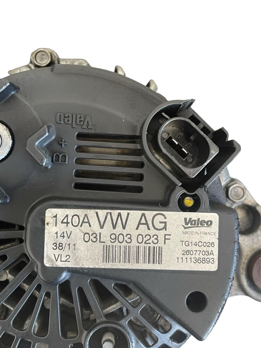 Alternator VOLKSWAGEN GOLF VI 5K1 2008 - 2013 1.6 TDI CAYC 03L903023F – foto 2