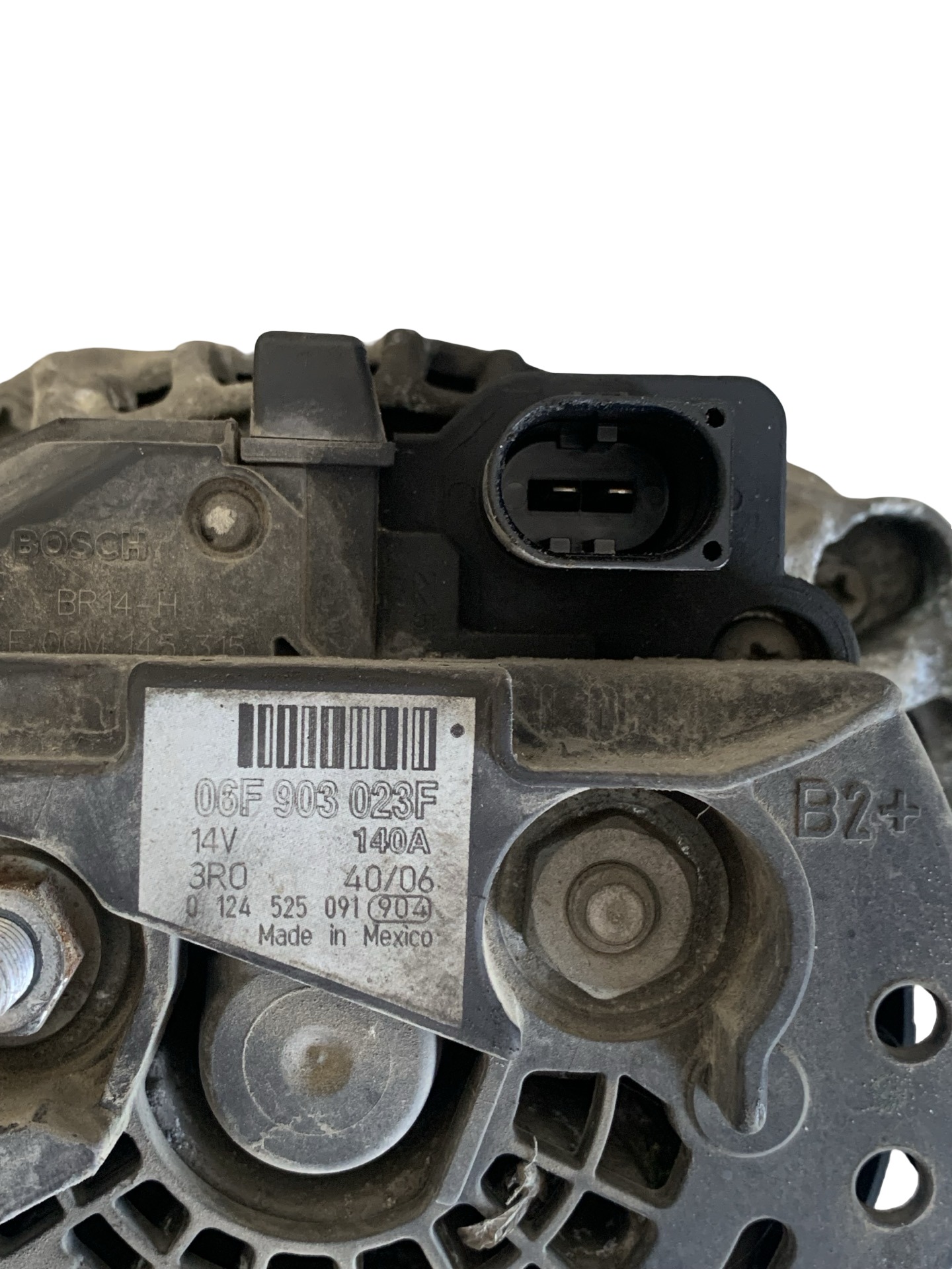 Alternator Volkswagen Jetta V 2005–2010 2.0TDI BMN - cod: 06F903023F – foto 2