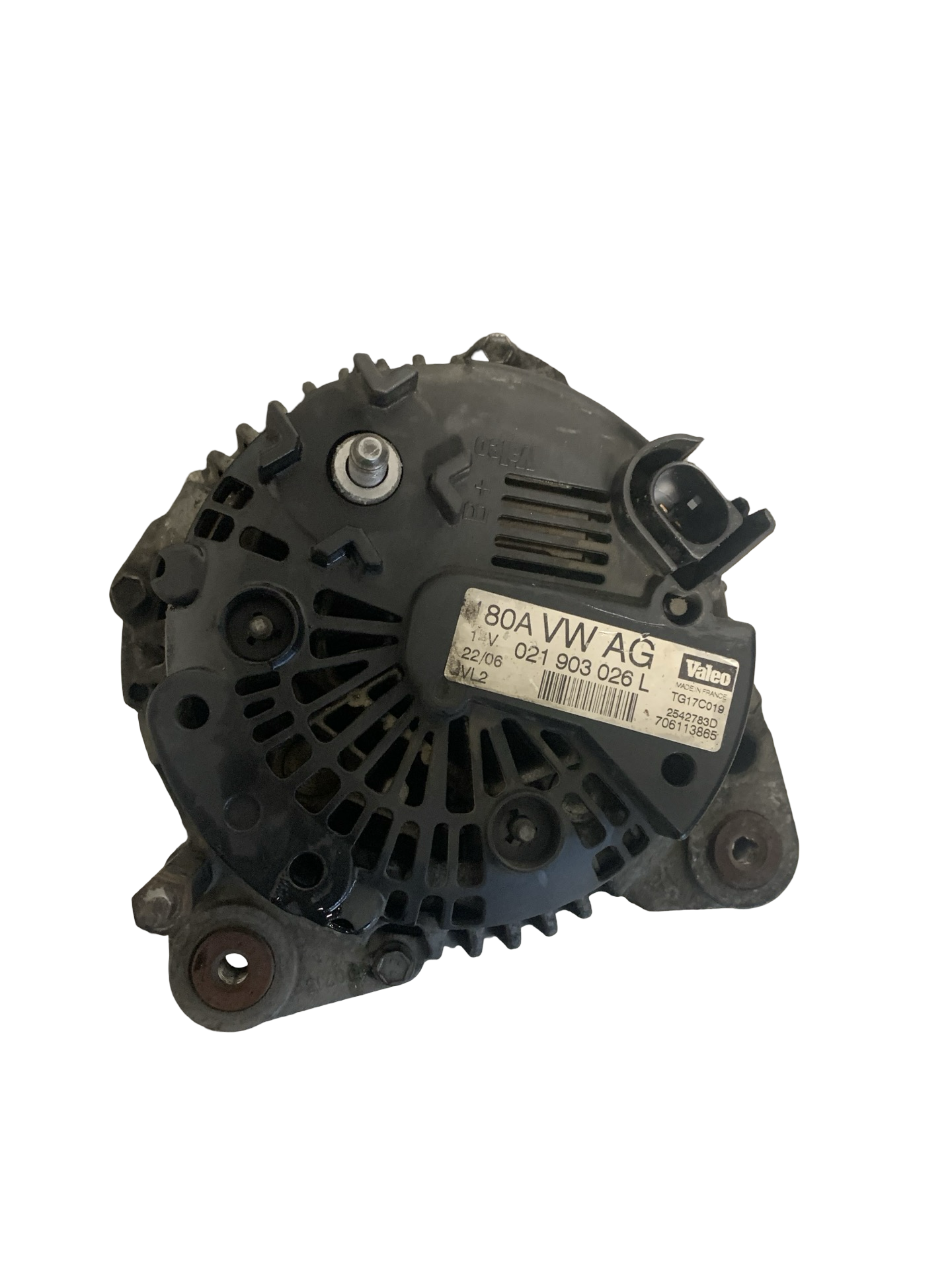 Alternator Volkswagen Passat B6 2.0 TDI 8V PDE EA188 / BMP 2005–2010 - cod: 021903026L