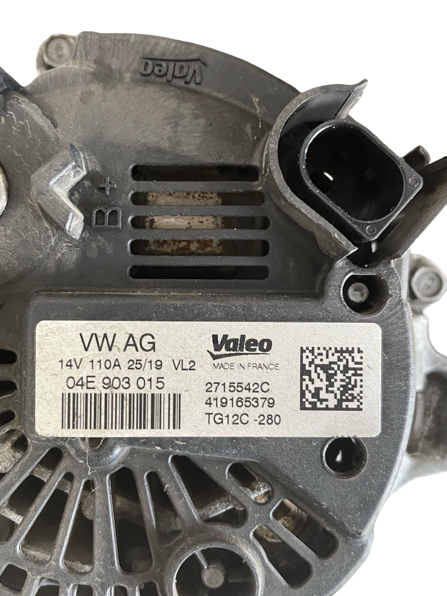 Alternator VOLKSWAGEN T-ROC A11 2017 -> 1.0 TSI DKR 04E903015 – foto 2
