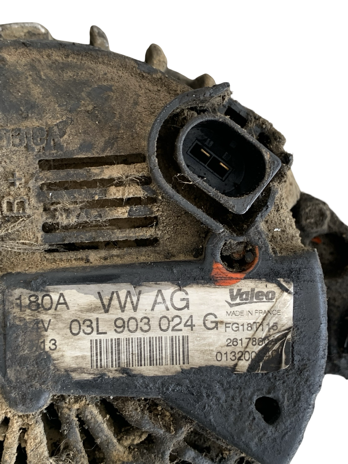 Alternator Volkswagen Transporter T5 2.0 CAA 2003–2015 - cod: 03L903024G – foto 2