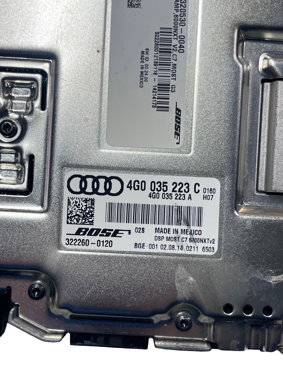 Amplificator audio AUDI A8 III 4H2, 4H8, 4HC, 4HL 2009 - 2018 4G0035223C – foto 3