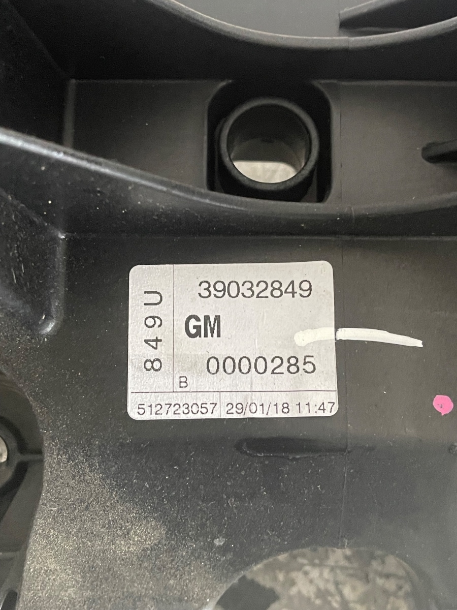 Ansamblu pedale OPEL ASTRA J NOTCHBACK 2012 - > 1.6 A 16 XER, B 16 XER 39032849 – foto 2