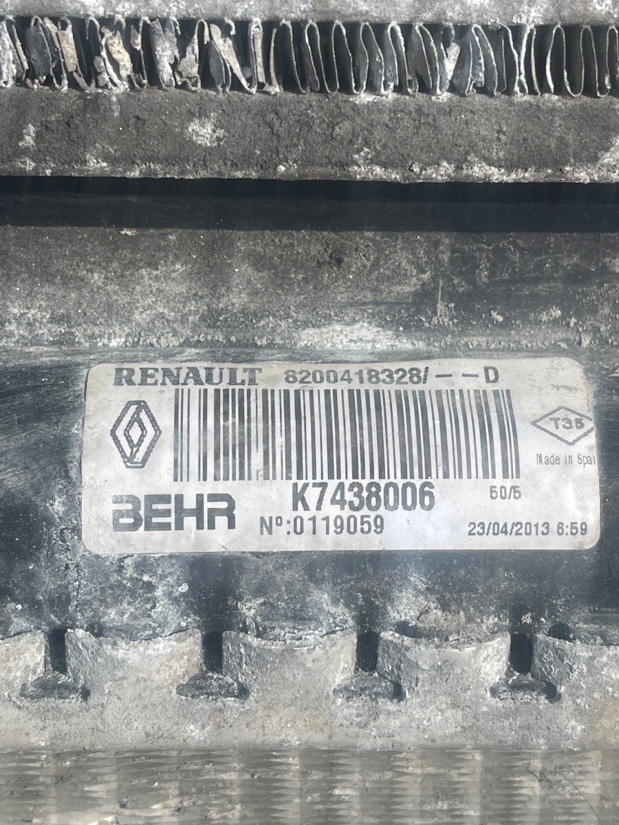 Ansamblu radiatoare RENAULT KANGOO 2KW0/1_ 2008 - > 1.5DCI 8200427469 8200418328 – foto 3