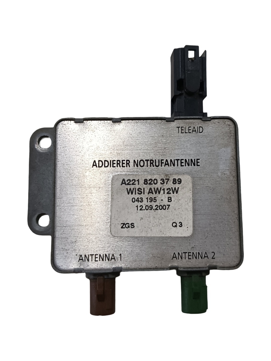 Antena GPS MERCEDES-BENZ S-CLASS II W221, C215 2005 - 2013 S 350 BlueTec OM 642.862 A2218203789 – foto 2