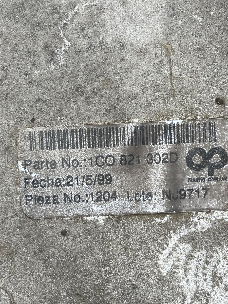 Aripa spate dreapta spate VOLKSWAGEN NEW BEETLE 9C1, 1C1 1998 - 2010 1CO821302D – foto 2