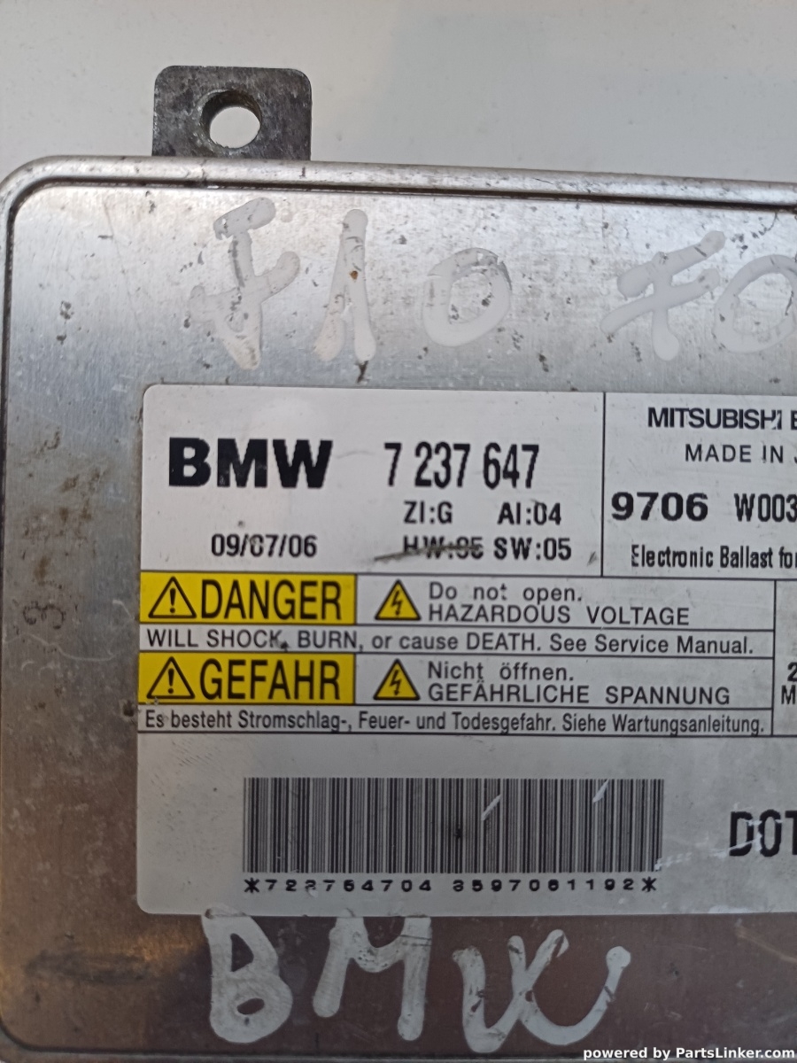 Balast Xenon BMW 7 V (F01, F02, F03, F04) [ 2008 - 2015 ], BMW (BRILLIANCE) 5 SERIES (F18, F10) [ 2010 - > ] OEM 7237647 – foto 2