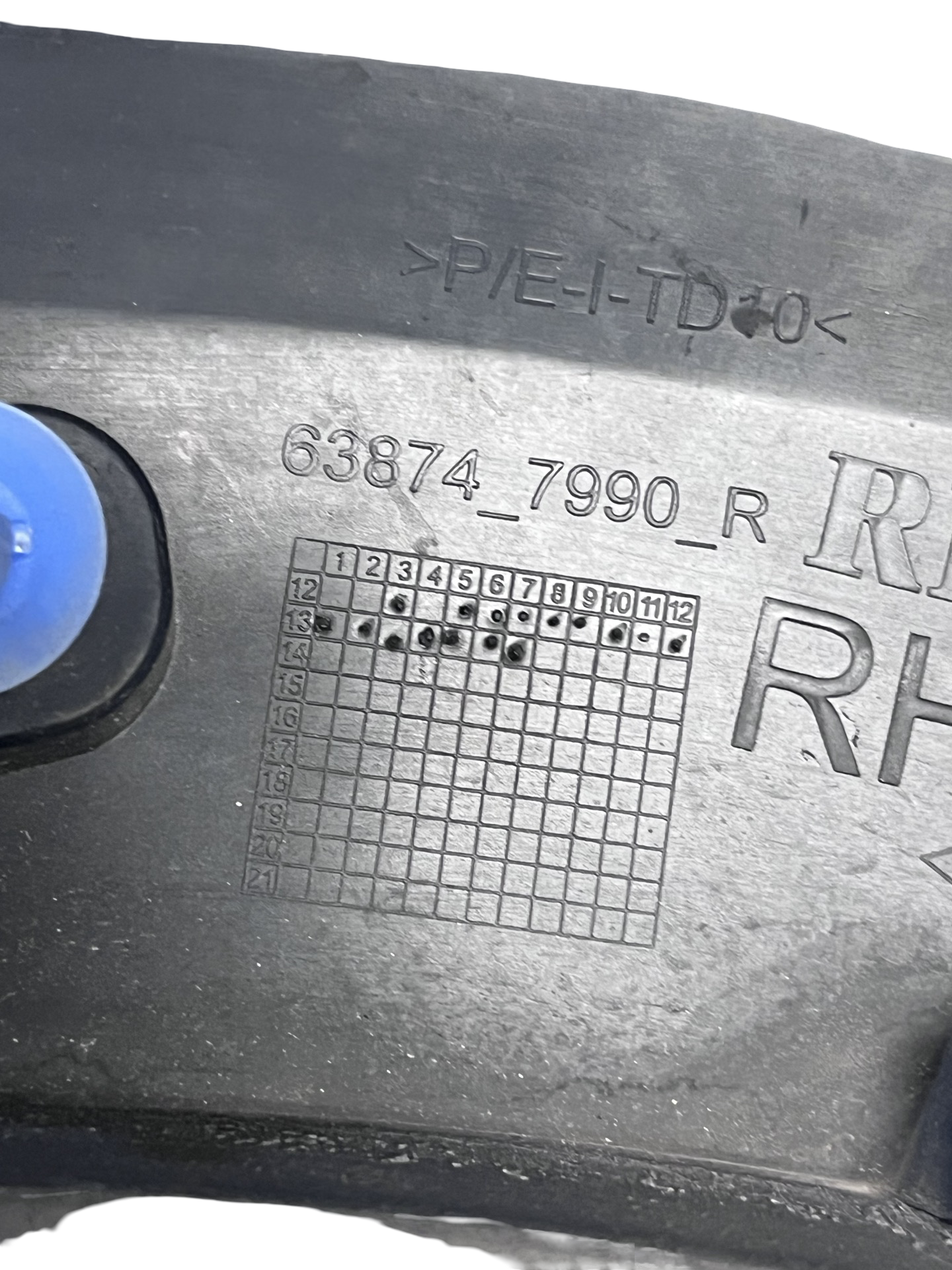 Bandou aripa dreapta față Dacia Logan 2 2012–2020 Facelift - cod: 638747990R – foto 3