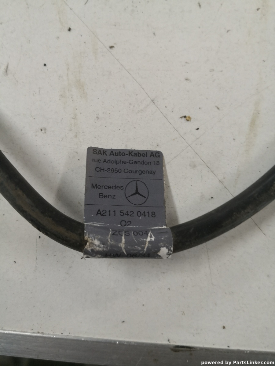 Borna minus baterie  MERCEDES-BENZ E-CLASS W211 2002 - 2009 A2115420418 – foto 2