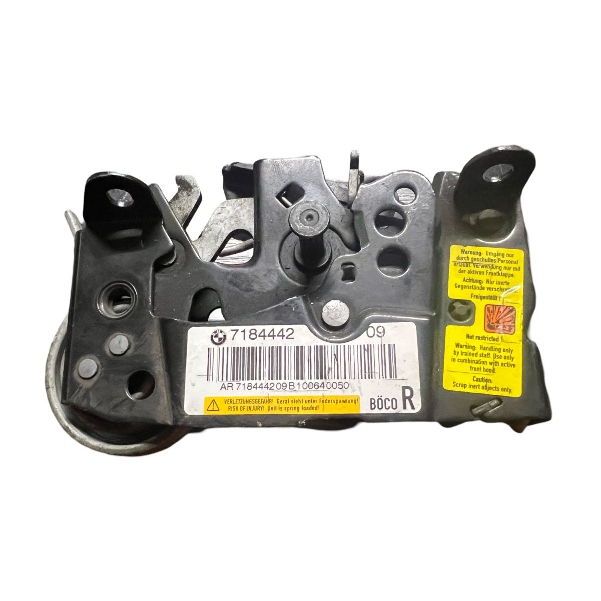 Broasca capota motor  BMW 5 F10 2009 - 2016 7184442 – foto 2