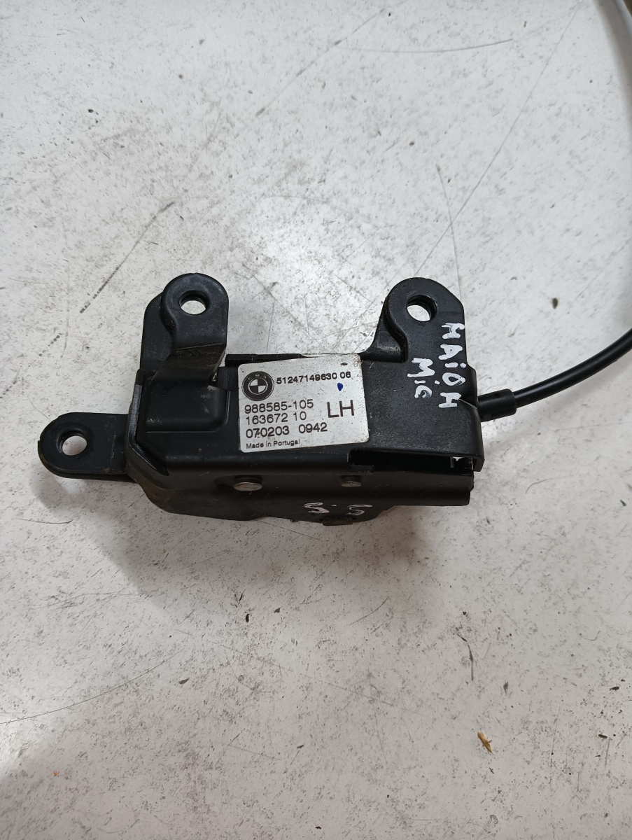 Broasca/incuietoare hayon/portbagaj inferioara stanga spate BMW X5 II E70 2006 - 2013 988585105 – foto 2