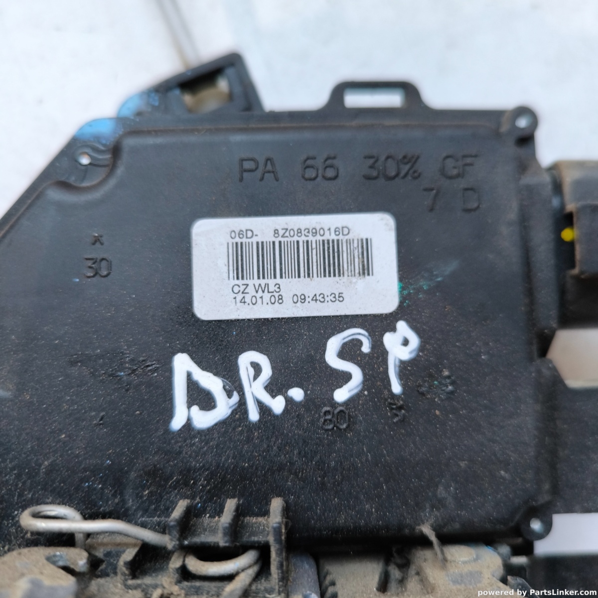 Broasca usa dreapta spate AUDI A2 (8Z0) [ 2000 - 2005 ] OEM 8z0839016d – foto 2