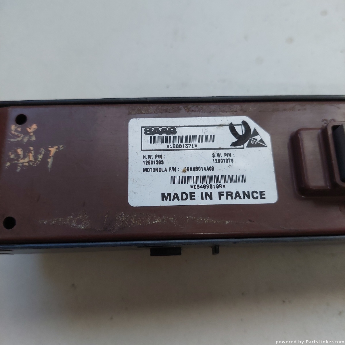 Butoane geamuri electrice SAAB 9-3 Convertible (YS3F) [ 2003 - 2015 ] OEM 12801371 – foto 2