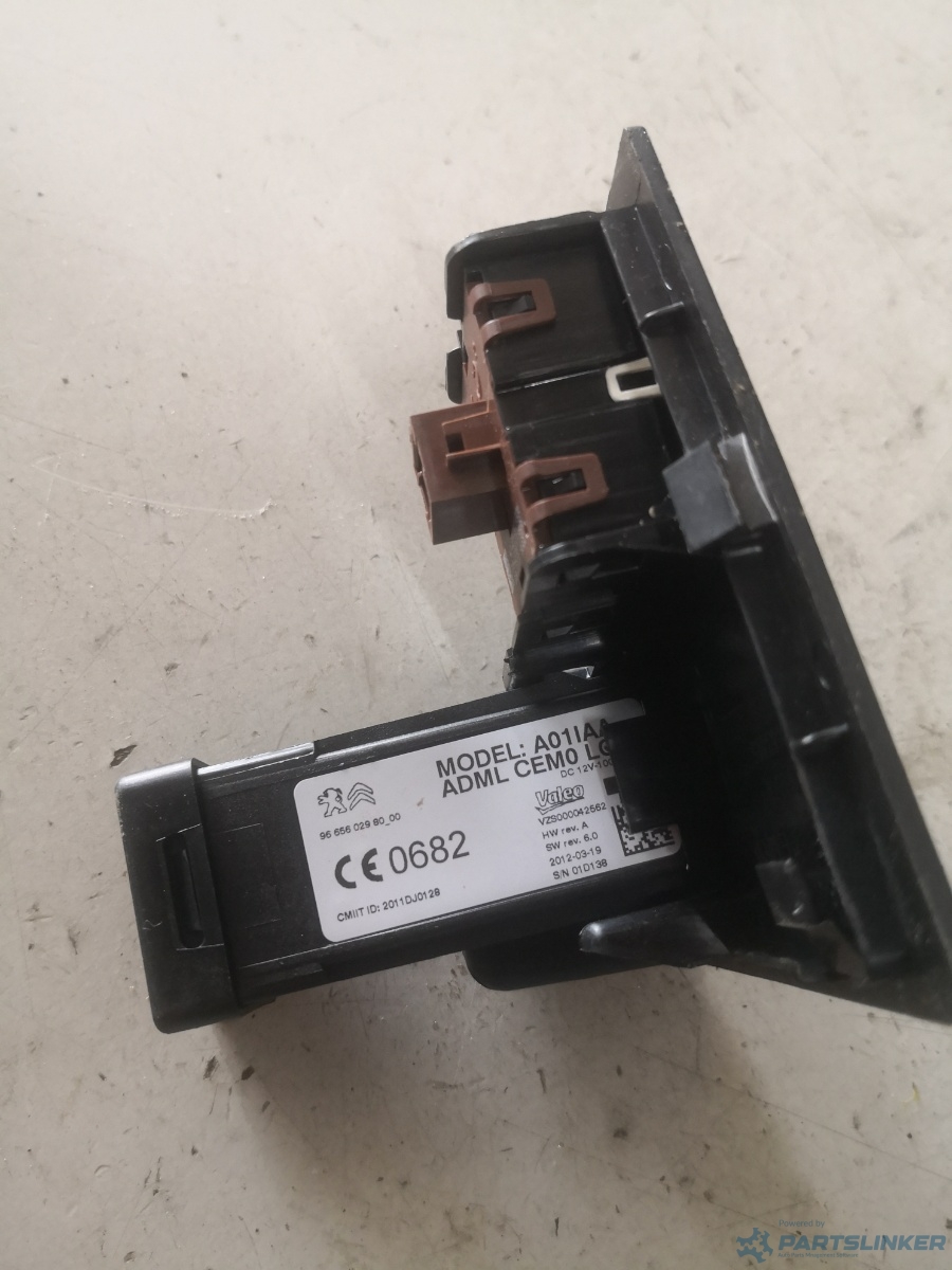 Butoane lumina PEUGEOT 508 (8D_) [ 2010 - > ] HDi Hybrid4 AWC (RHC (DW10CTED4)) 120KW|163HP OEM 9665602980 – foto 2